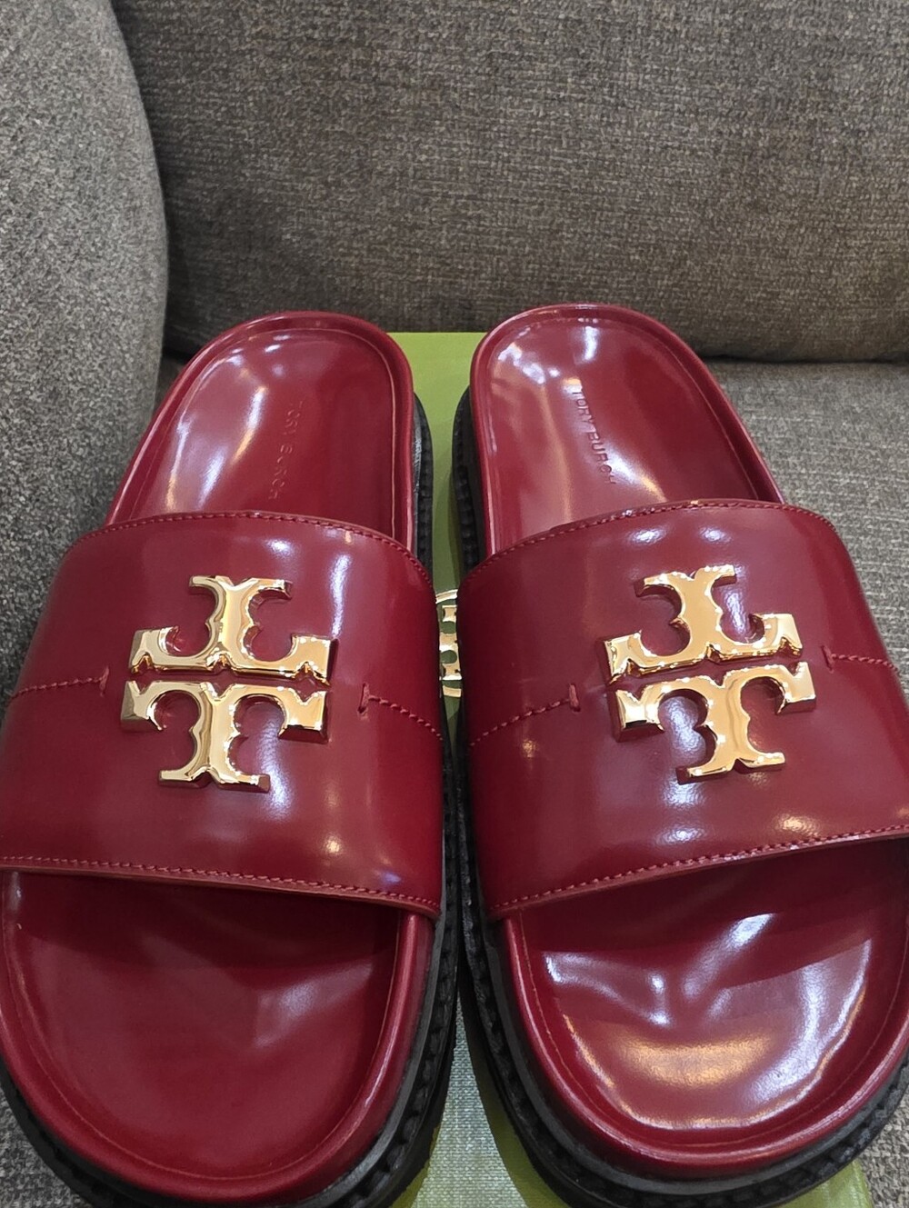 Tory Burch Ted Everly Anatomic Lug Sandals